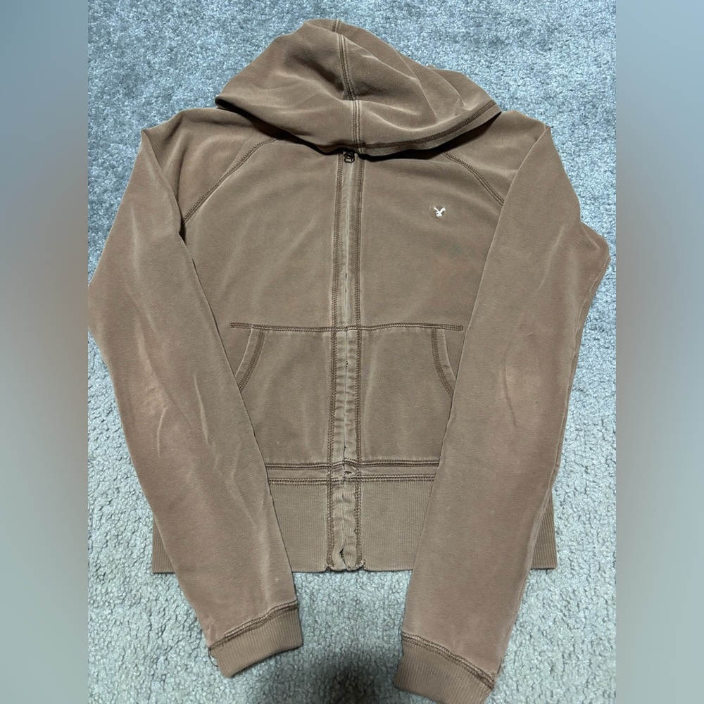 Vintage Y2K American Eagle zip up hoodie
